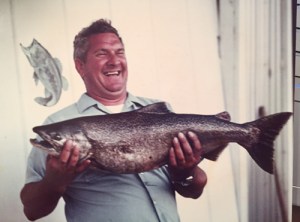 dad and fish